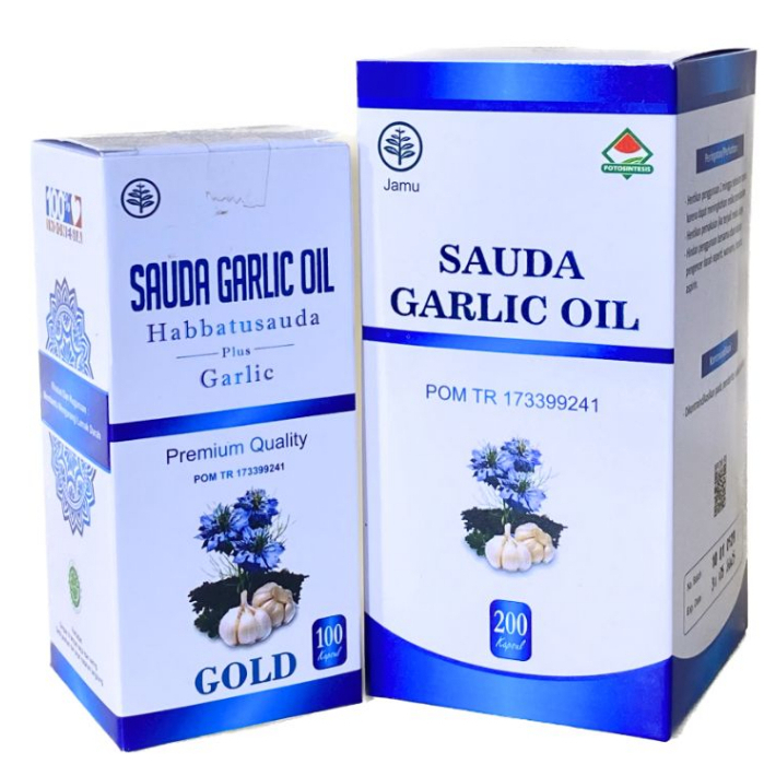 

SAUDA GARLIC OIL GOLD PREMIUM QUALITY