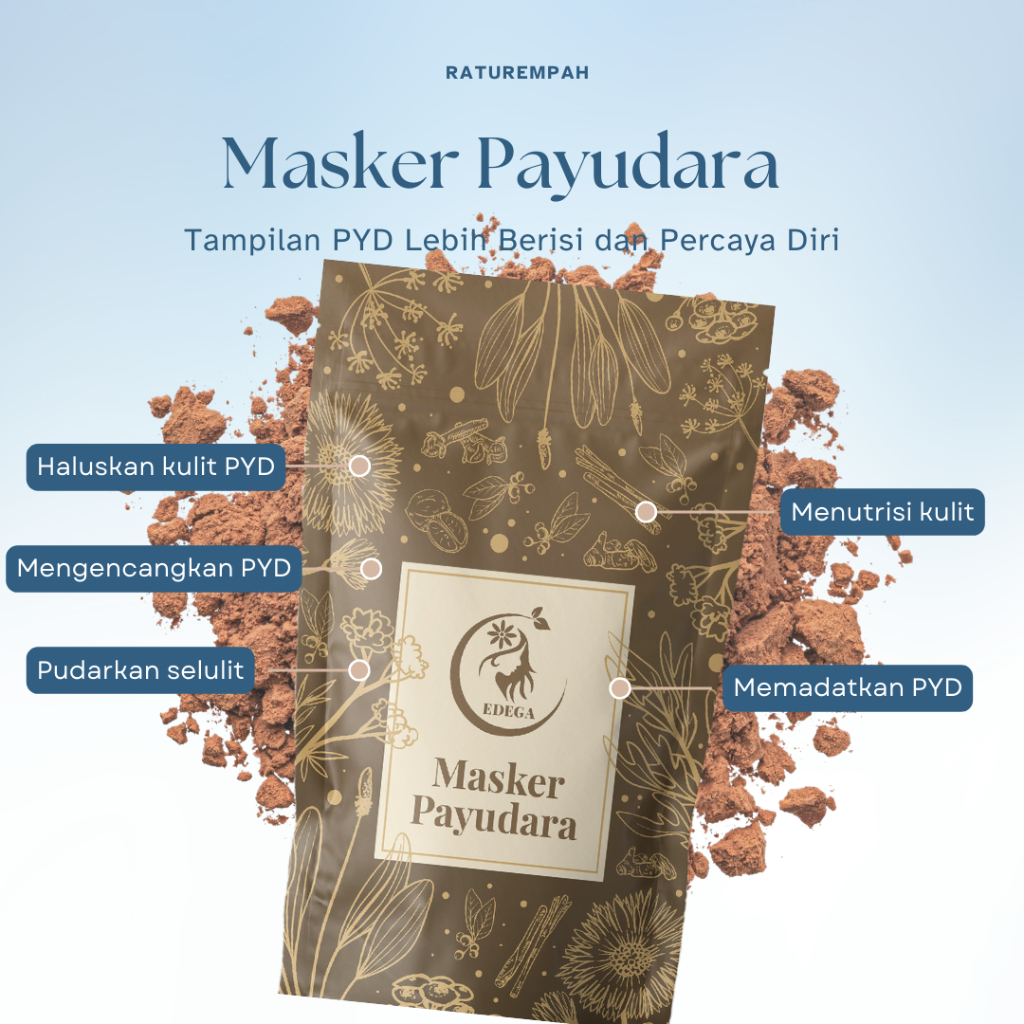 Masker PEMBESAR Payudara alami