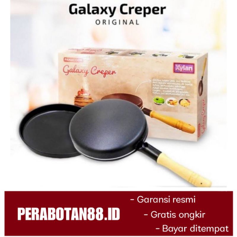 Galaxy Creper Cetakan Crepes Pan Wajan Terbalik Pencetak Kulit Lumpia Panacook Dadar Gulung