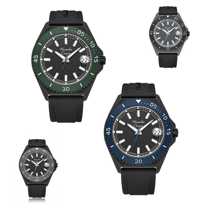 AC8693 Jam Tangan Pria Alexandre Christie AC 8693 Original