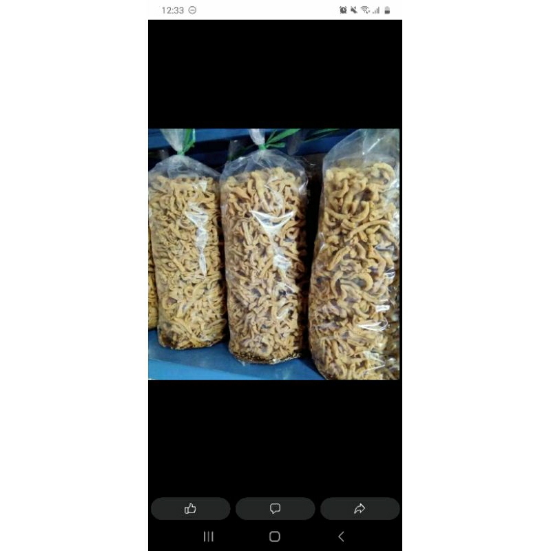 

Keripik Usus Gurih Gurih enyoy Harga perkilo
