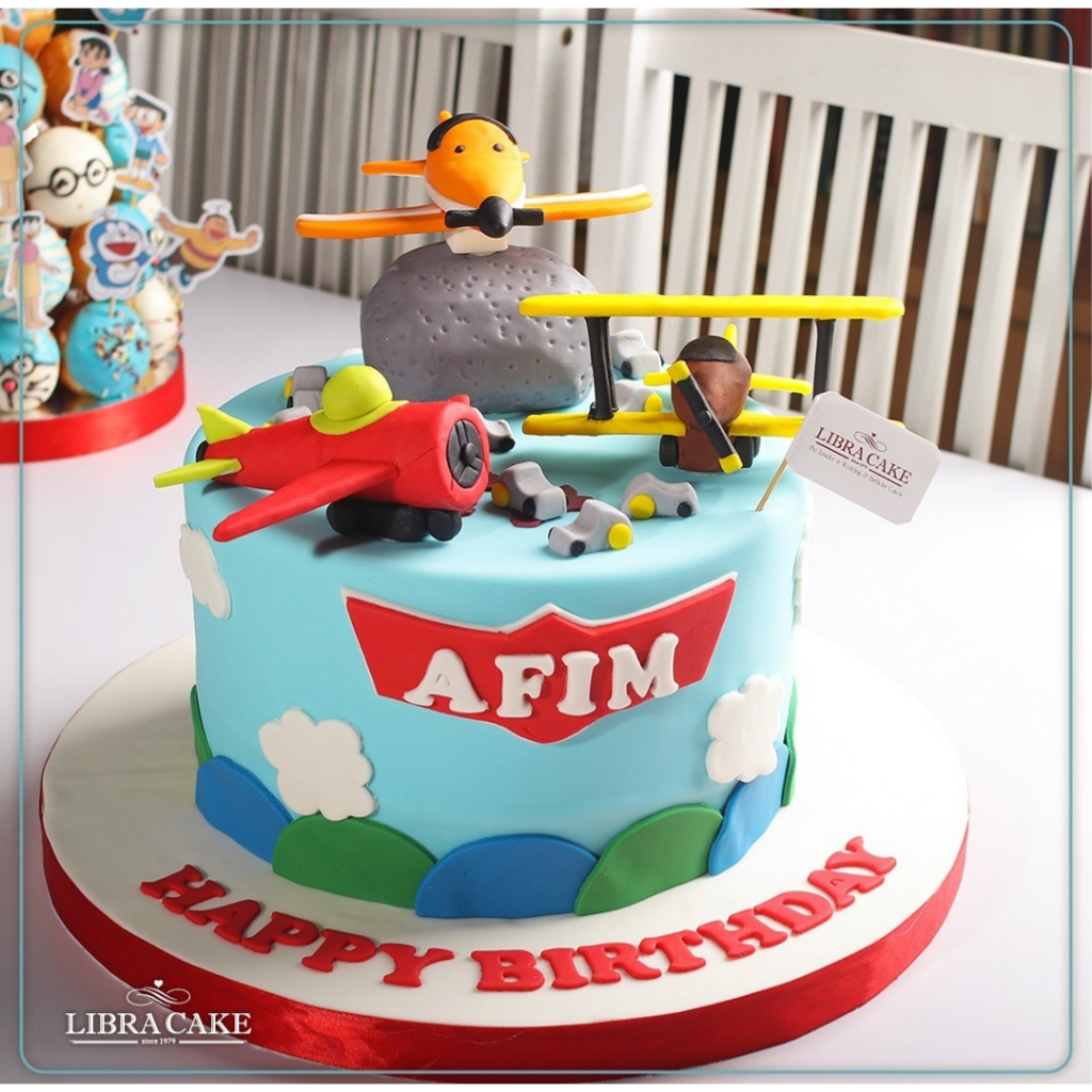 

Kue ulang tahun tema plane