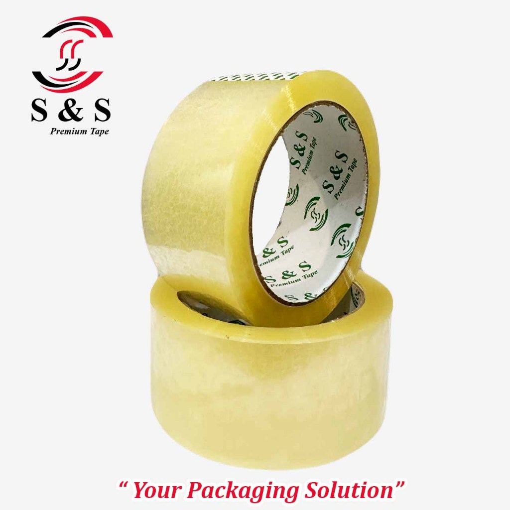 

LAKBAN BENING 45MM X 80 YARD S&S PREMIUM TAPE KUALITAS PREMIUM