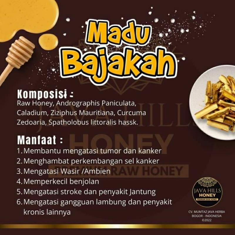 

Madu bajakah java hills honey