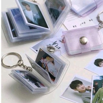 Gantungan Kunci Album Mini / Album Foto / Album Foto Mini + Cetak Isi 16 Foto Ukuran 1 inch