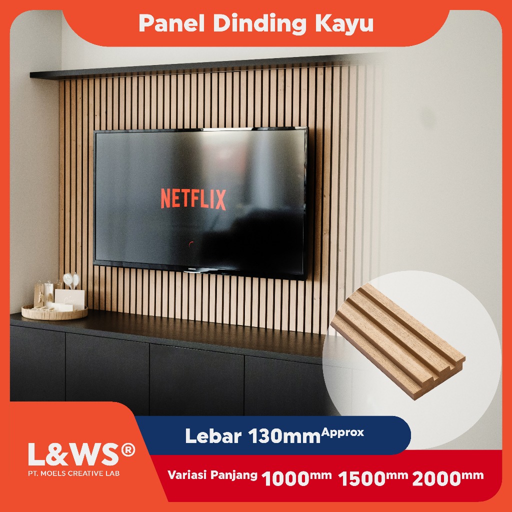 Panel Dinding Kayu Tipe 003 [Conwood Plank 001]