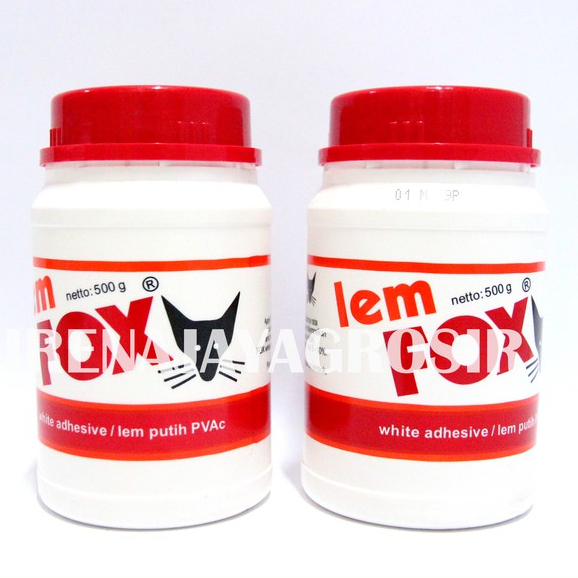 

LEM FOX berat 500 gram lem kertas / lem kayu / lem serbaguna