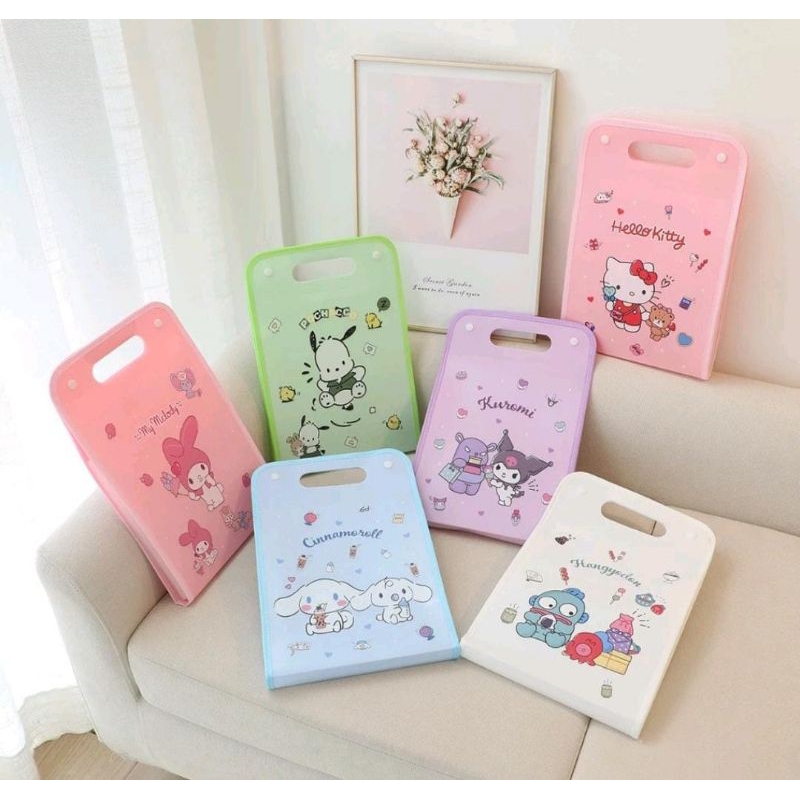 

Multi layer folder bag sanrio /folder map sanrio