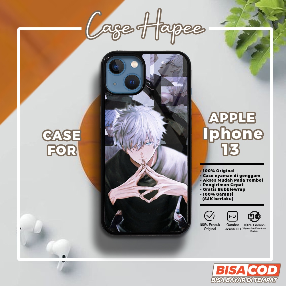 Case Iphone 13 Casing Iphone 13 [GOJO] Casehapee Case Glossy Case Aesthetic Custom Case Premium Soft