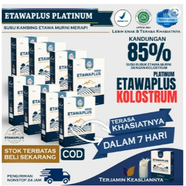 

Susu Etawaplus Platinum Kolostrum Paket 8 Box Resmi BPOM