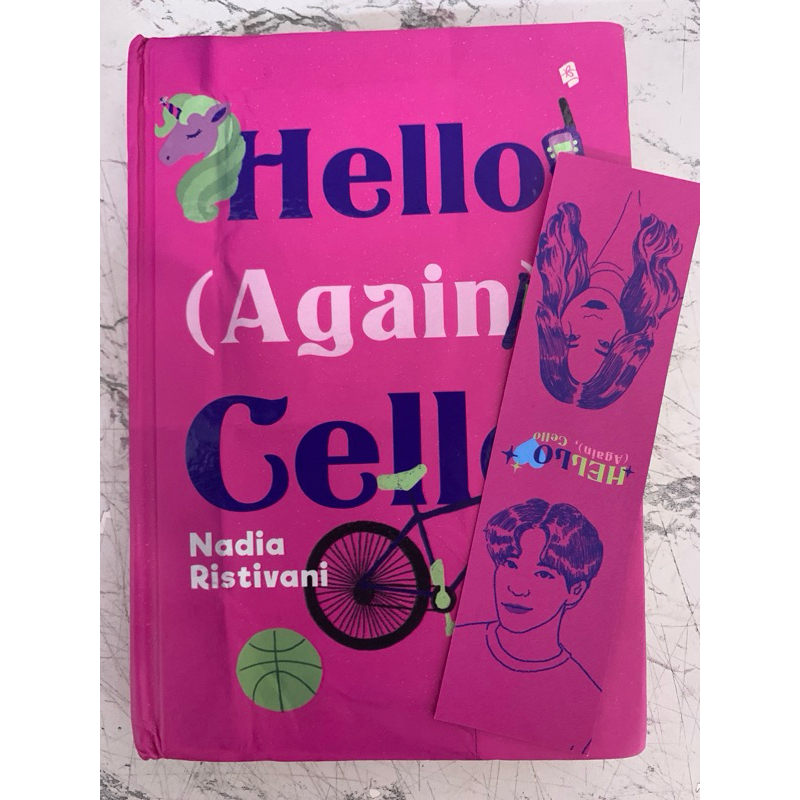 preloved novel hello again cello hardcover