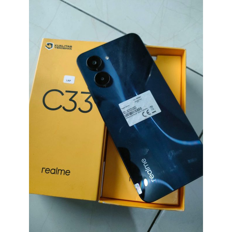 Realme C33 ram 3/32