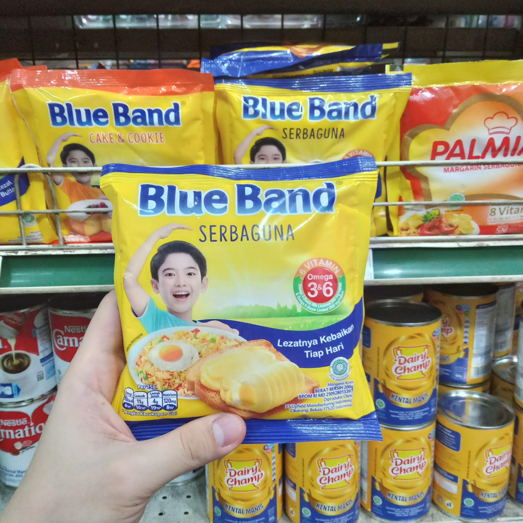 

BLUEBAND BLUE BAND SERBAGUNA MARGARIN PACK 200g