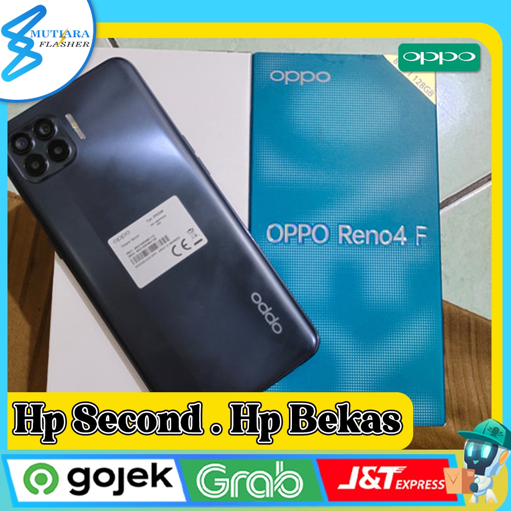 Oppo Reno 4F Ram 8 Rom 128GB Second Original