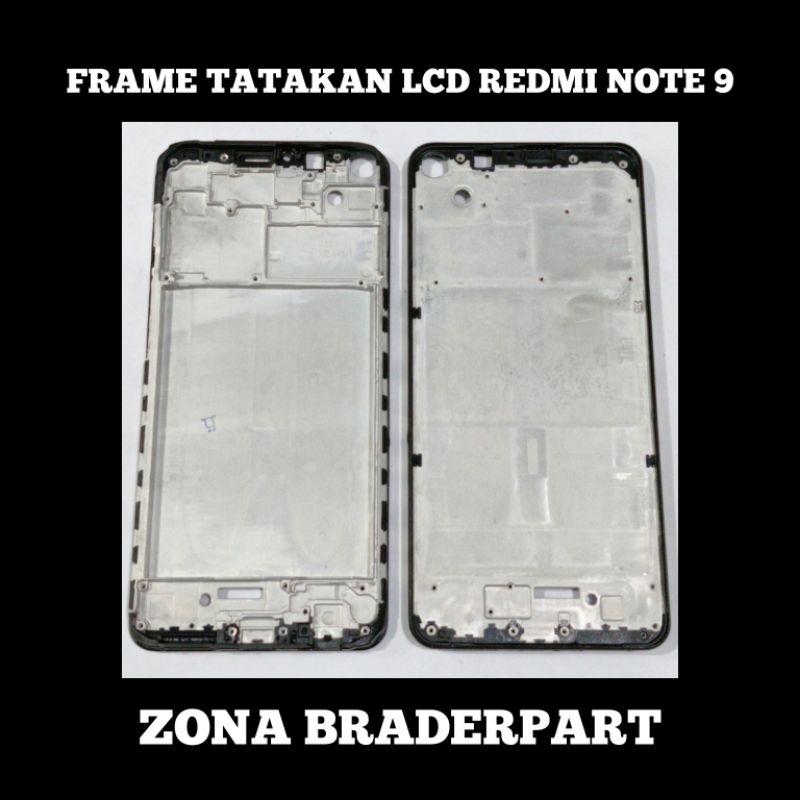 FRAME TATAKAN LCD REDMI NOTE 9