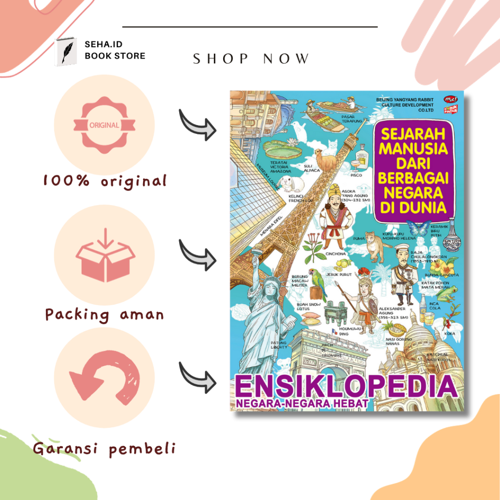 Buku Anak Ensiklopedia Negara-Negara Hebat