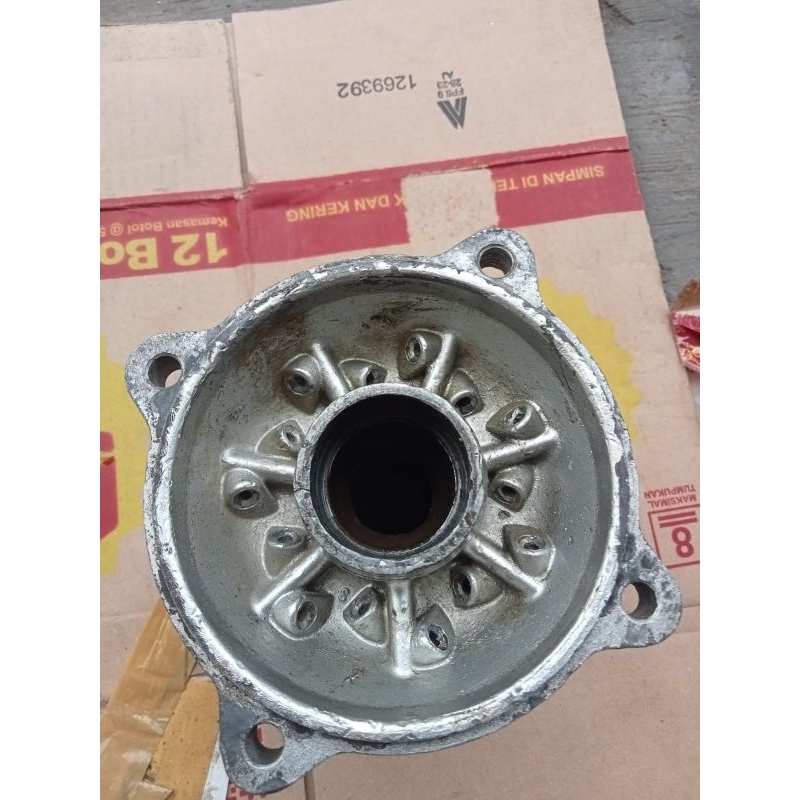 tromol KLX bagian belakang lubang hole 28 original copotan