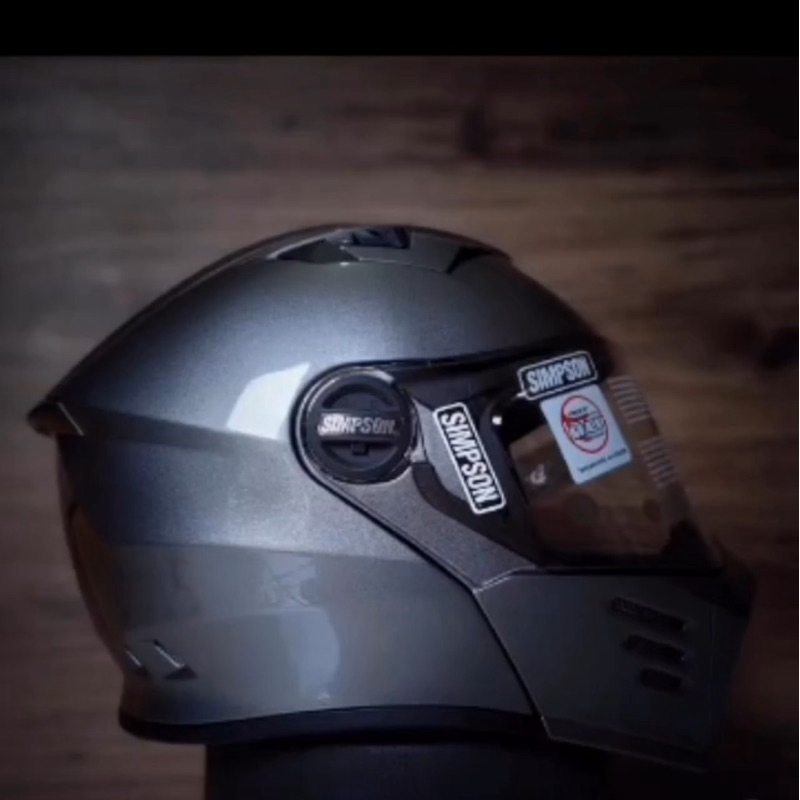 HELM SIMPSON DARKSOME GUNMETAL MODULAR