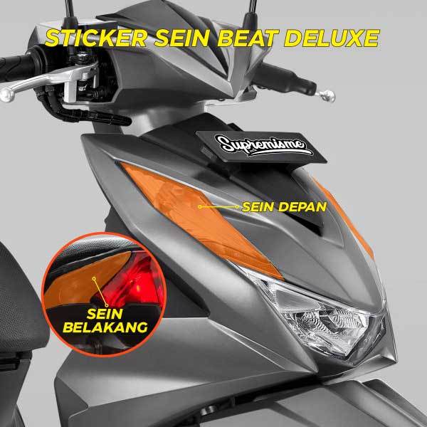 Stiker Lampu Sein Beat Deluxe 2020-2023 | Stiker Lampu Sein Beat Deluxe | Stiker Pelindung Lampu Sei