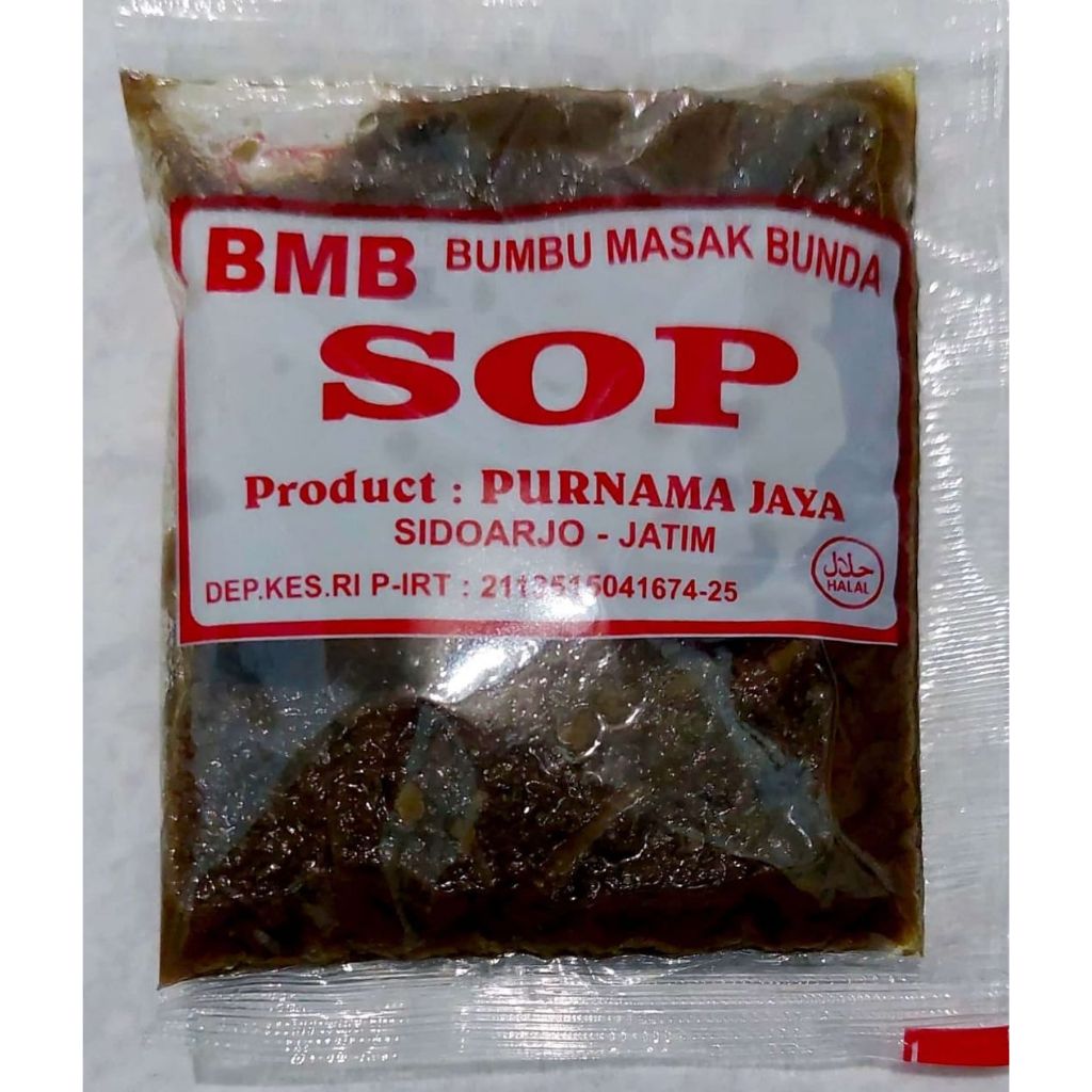 

BMB BUMBU MASAK BUNDA RASA SOP