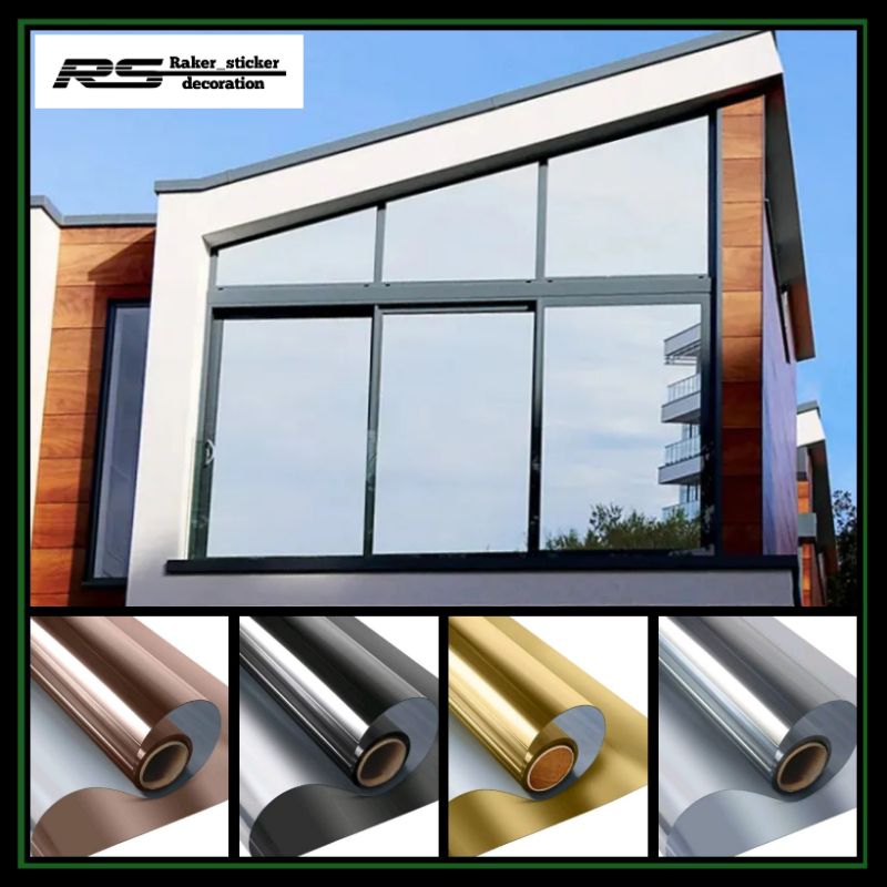 Terbaru Kaca Film One Way, Stiker Jendela Anti Panas, Kaca Film Cermin Rumah Kaca Film Jendela