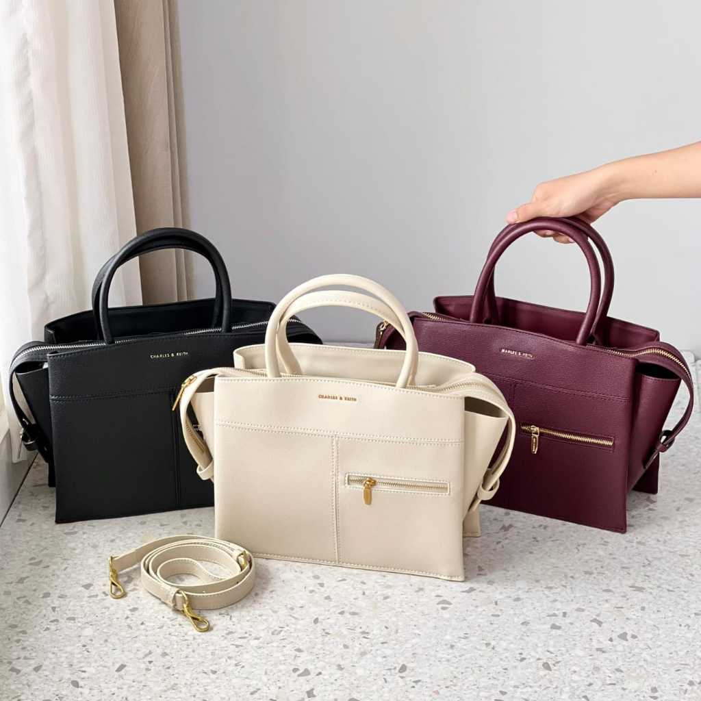 CNK Anwen Trapeze Top Handle Bag (C1627)