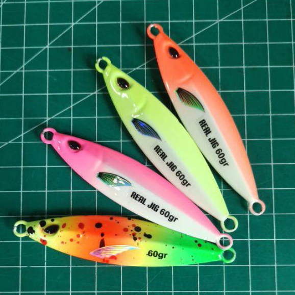 metal jig koika 30,40,60,80,100 gram full gid