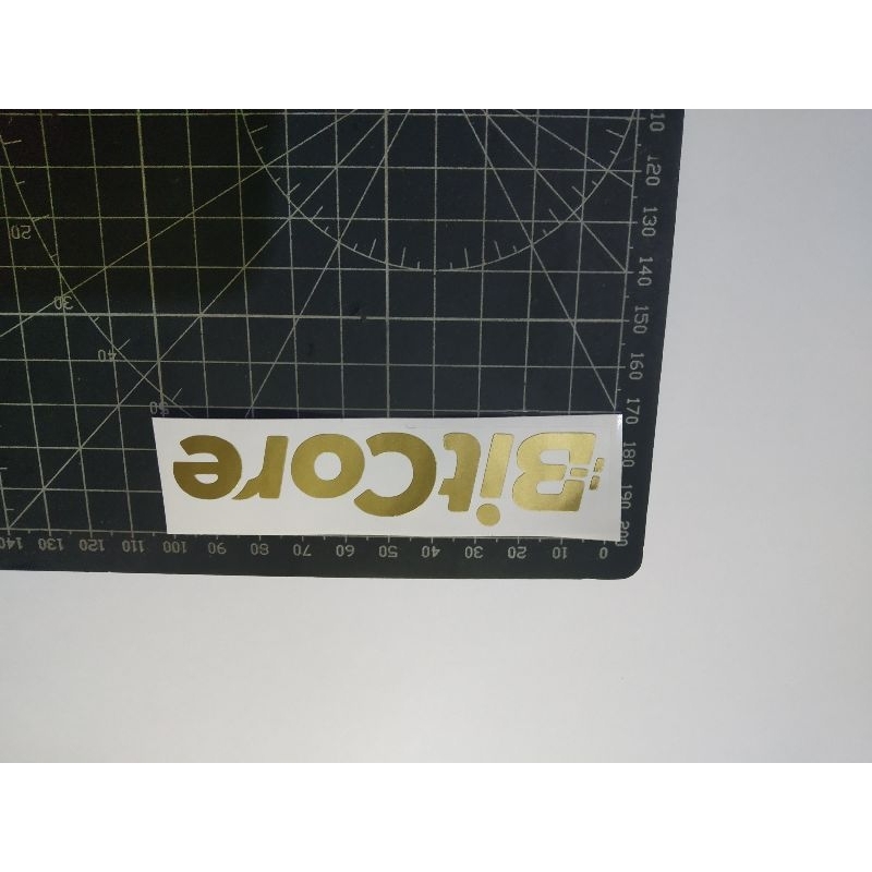 

cutting stiker bitcore