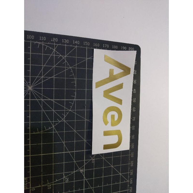 

cutting stiker aven