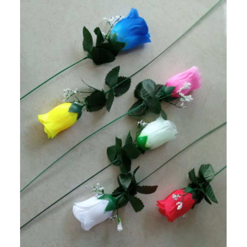 Bunga Mawar Bijian - Bunga Mawar Satuan - 1 Tangkai Mawar Kuncup