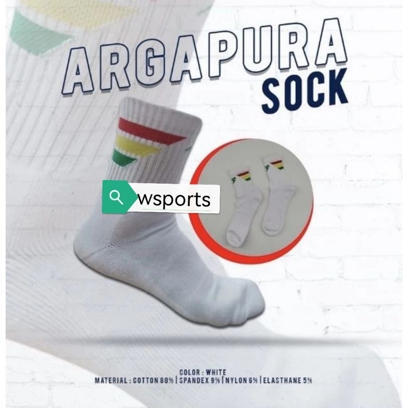 Kaos Kaki Badminton Flypower Argapura Original
