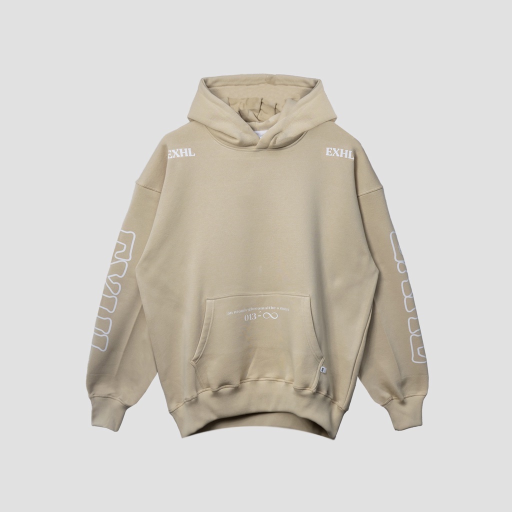 Exhale Dakota Oversized Hoodie Cream