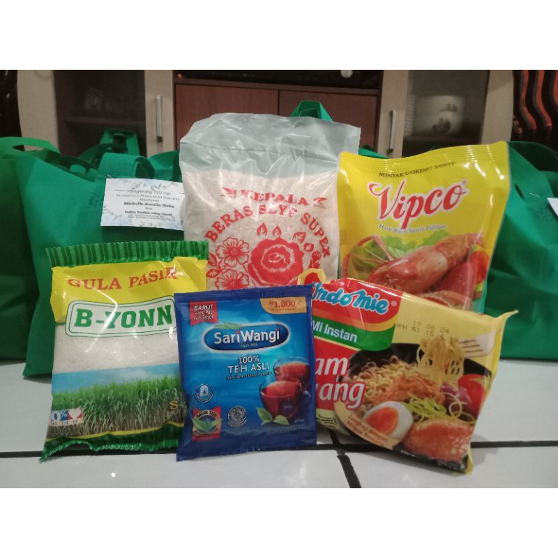 

Paket Sembako / Paket Syukuran FREE GODIE BAG (LABEL COSTUM)