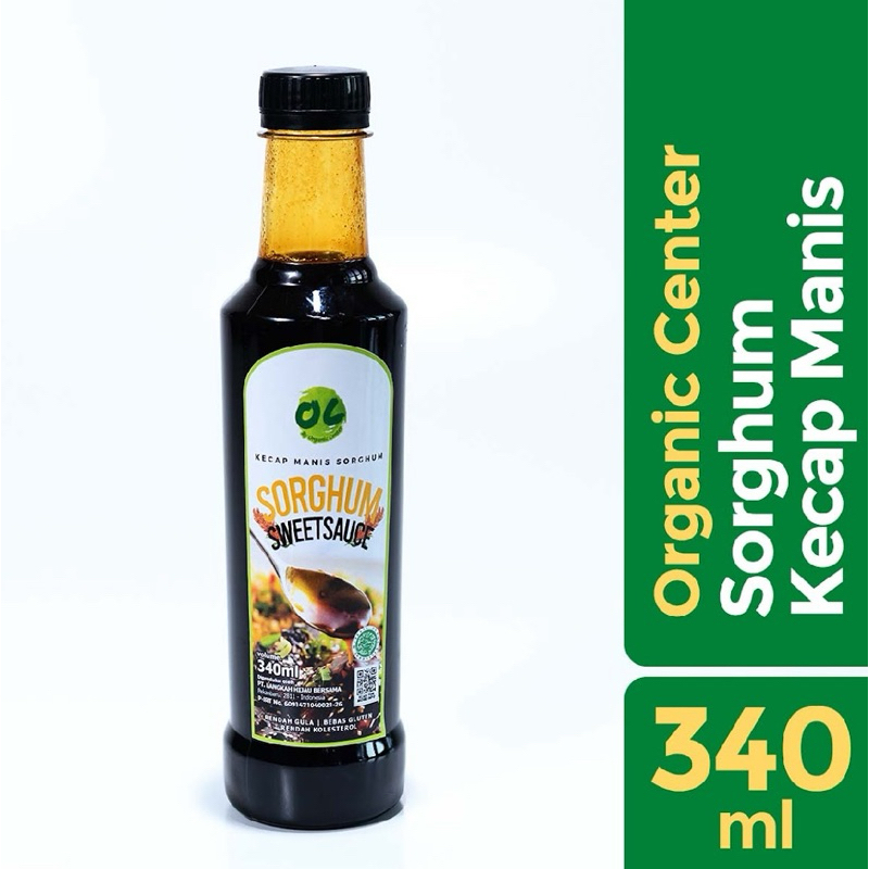 

Organic Center - Kecap Manis SORGUM non GMO organik 140-340ml
