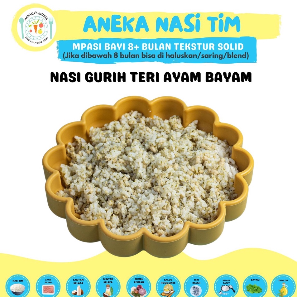

Diskon Promo NASI GURIH AYAM TERI BAYAM CATERING MAKANAN BAYI MPASI FROZEN BEKUPENAMBAH BERAT BADAN ANAK