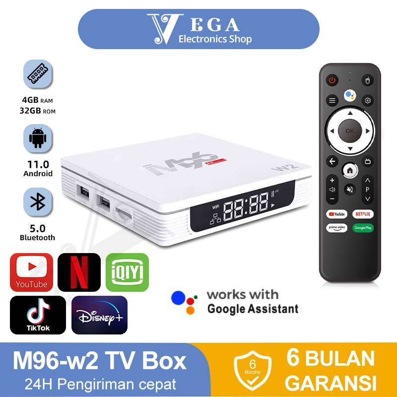 Anroid Tv Box 4GB 32GB Android 11 S905-W2 5G Wifi Stb BoxDan Bluetooth  6K Tv Box