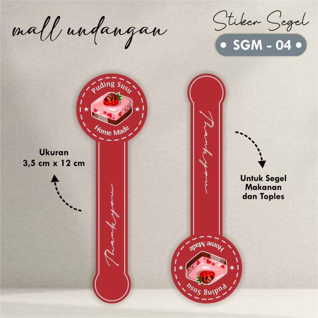 

STIKER SEGEL MAKANAN KOTAK BOTOL - STIKER LABEL KEMASAN PRODUK CUSTOM FULL COLOUR