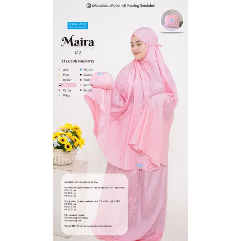 MAIRA Mukena Travelling