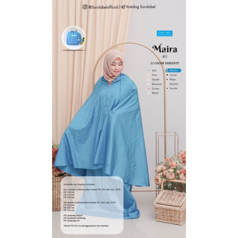 MAIRA Mukena Travelling