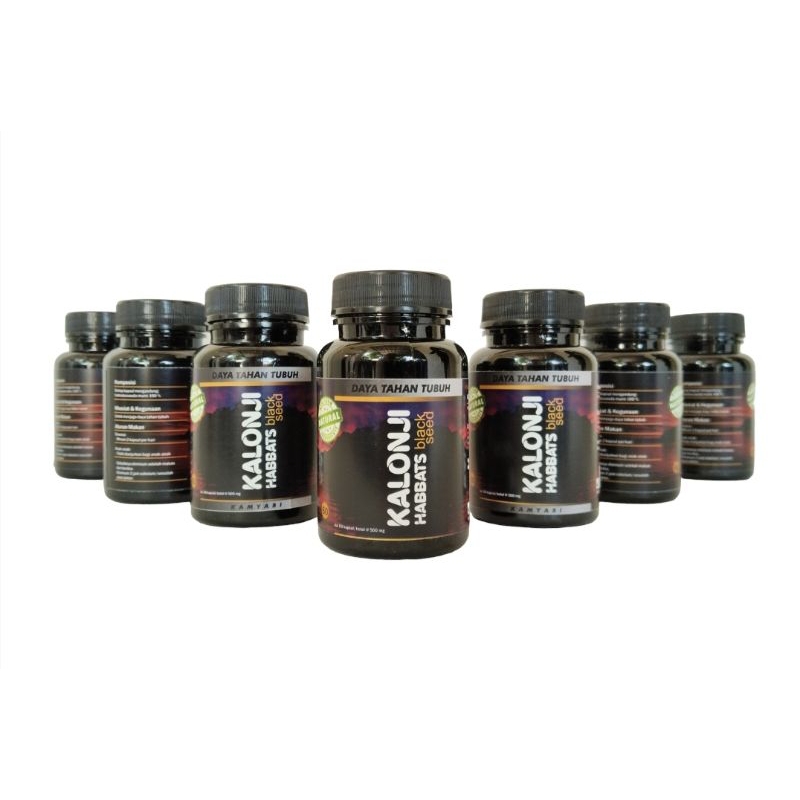 

Kalonji habbats black seed 60 kapsul