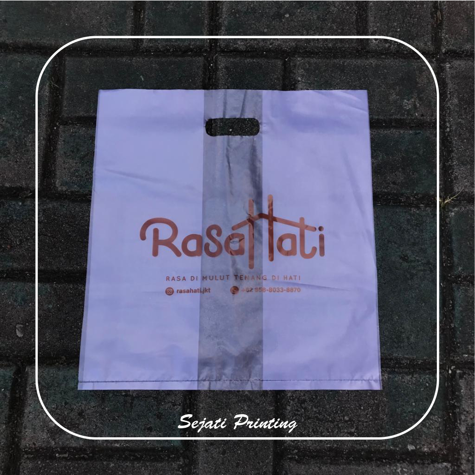 

Sablon Plastik Donat 37cm x 40cm, FREE DESAIN - SEJATIPRINTING