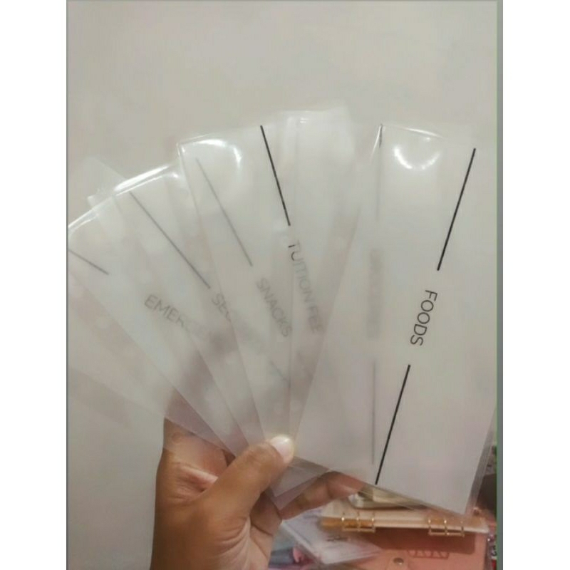 

Minimalist Cash Envelopes SET