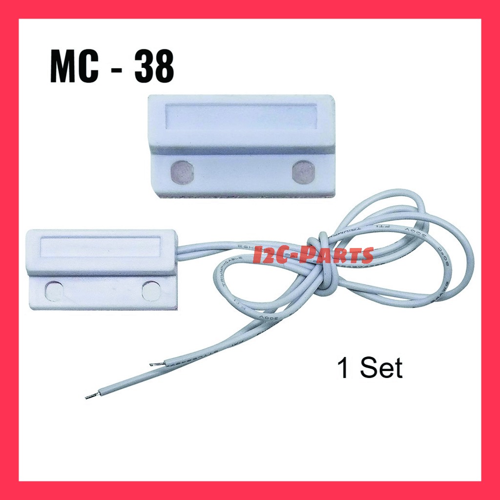 MC-38 Sensor Pintu Jendela Door Window Magnet Magnetic Reed Switch MC38