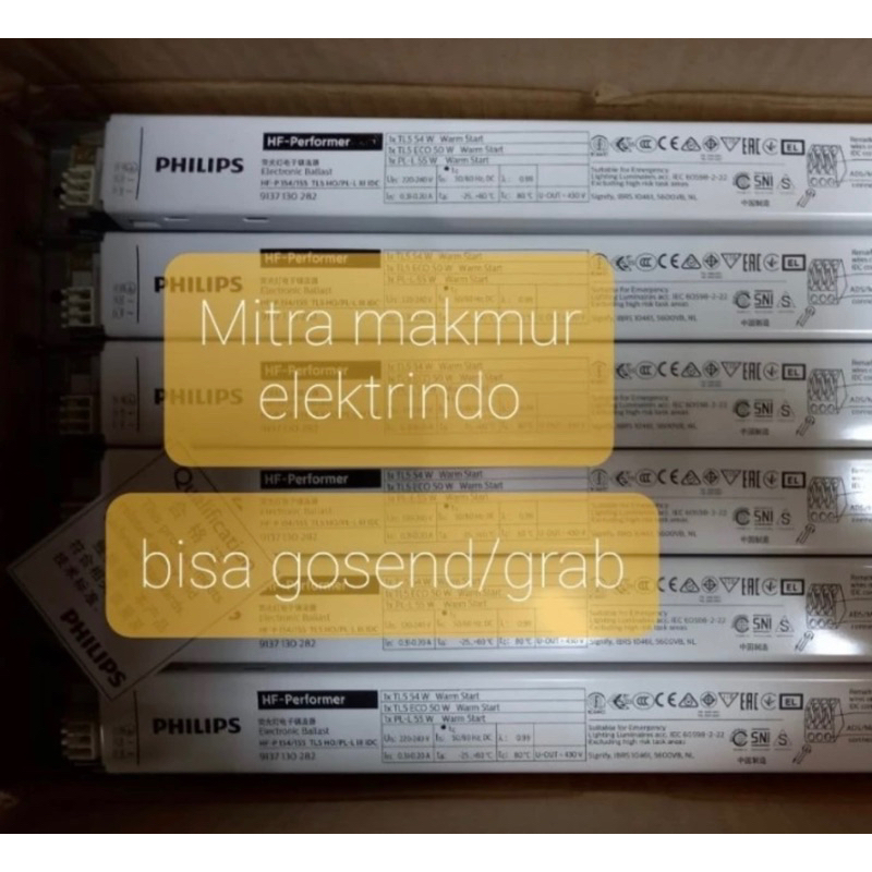 ballast / trafo T5 54W watt philips / ballast lampu t5 54w philips