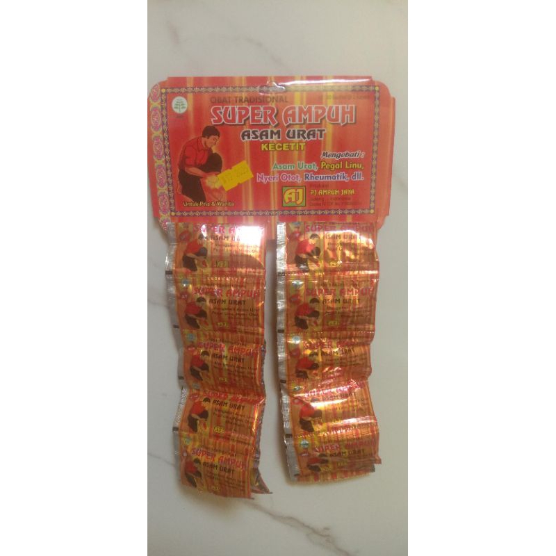 

SUPER AMPUH asam urat kapsul 100%original