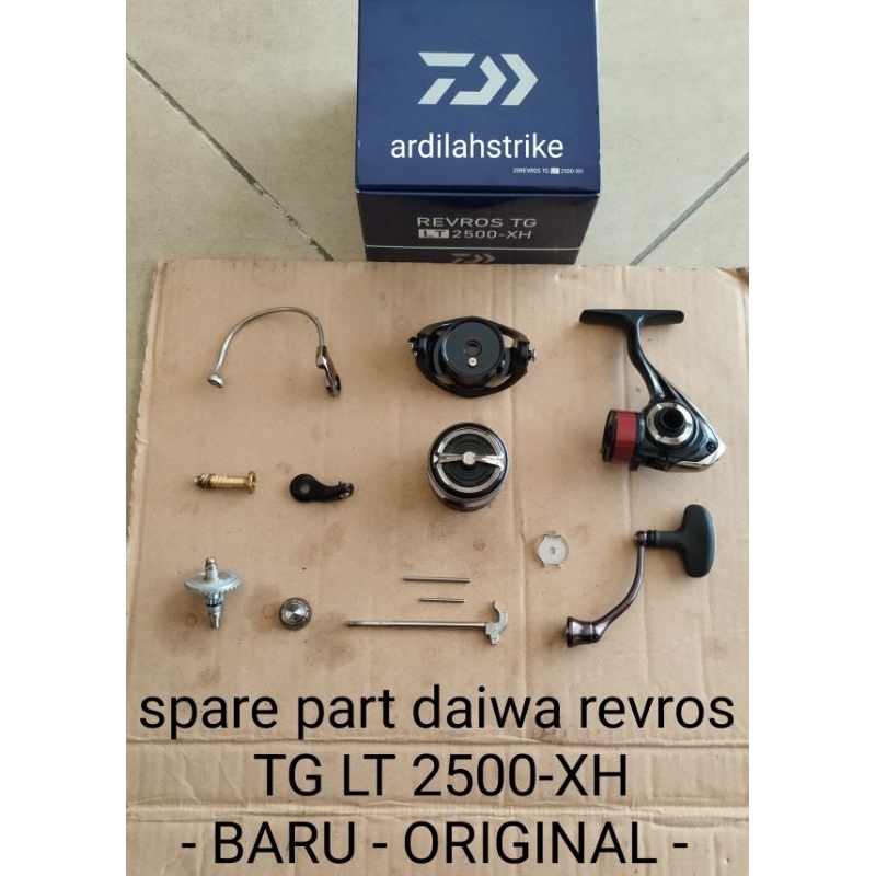 spare part reel daiwa REVROS TG LT 2500-XH - BARU -