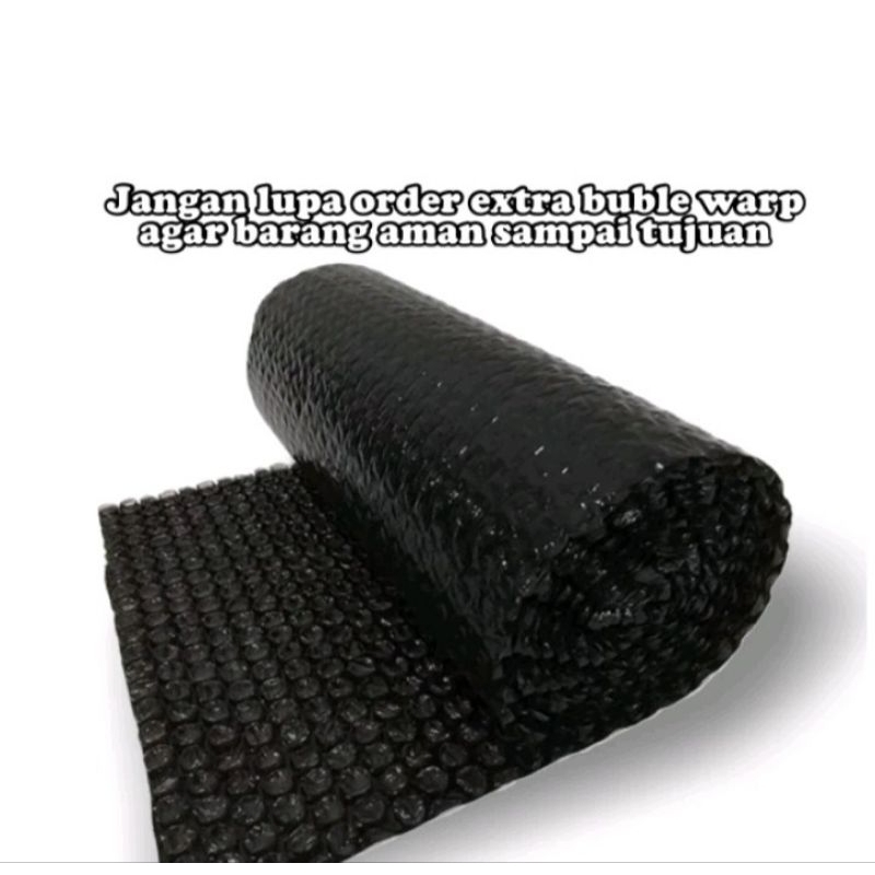 

bubble wrap tambahan (extra paking)