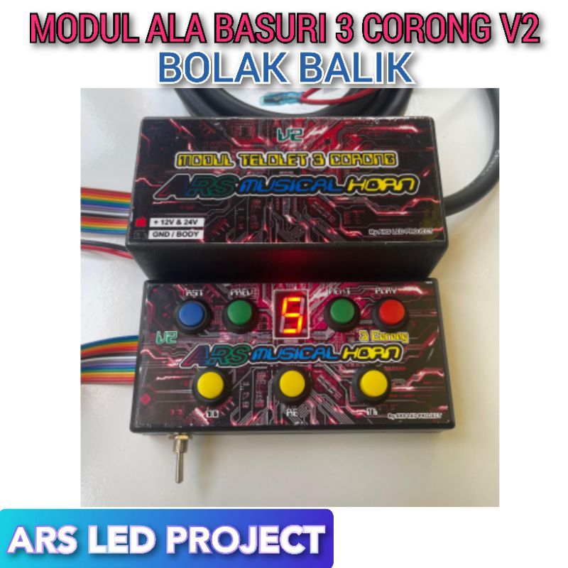 MODUL ALA BASURI 3 CORONG V2 BOLAK BALIK KLAKSON