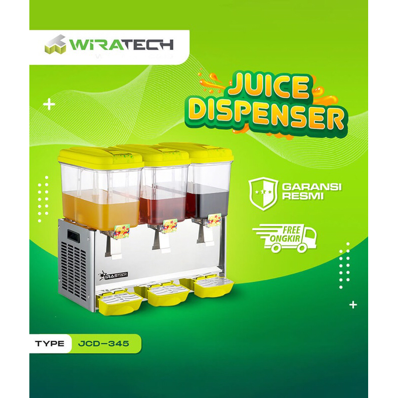 Wirastar Juice Dispenser JCD-345 / Mesin Pendingin Minuman