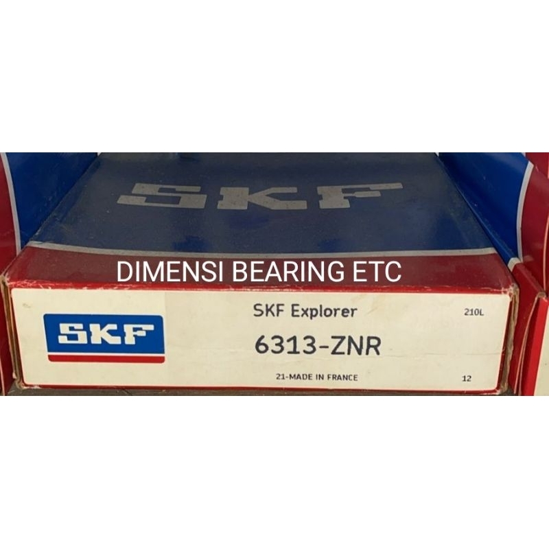 BALL BEARING 6313 Z NR SKF / 6313ZNR SKF